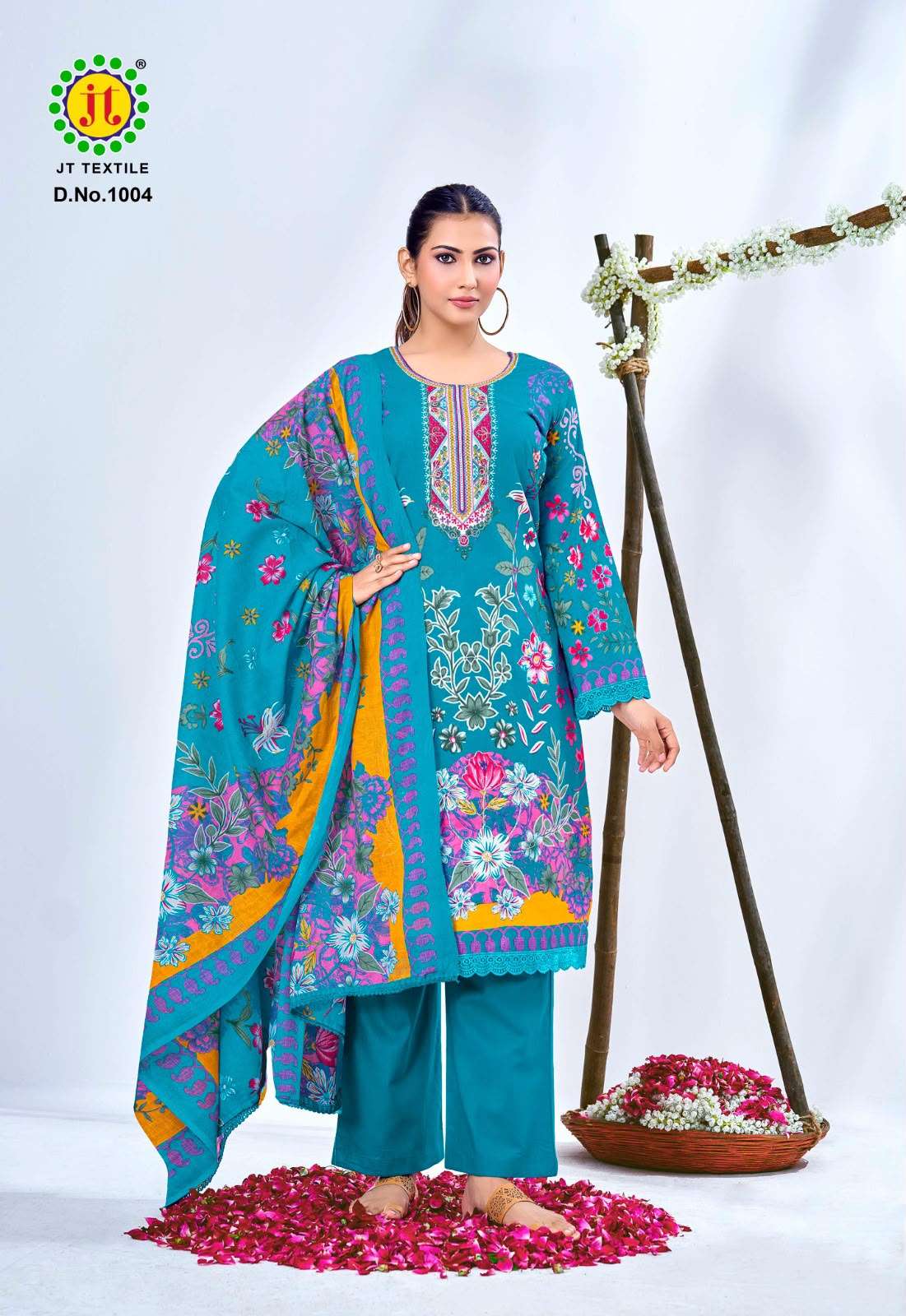 Jt Aafreen Noor Vol 1 Fancy Cotton Dress Material view 2