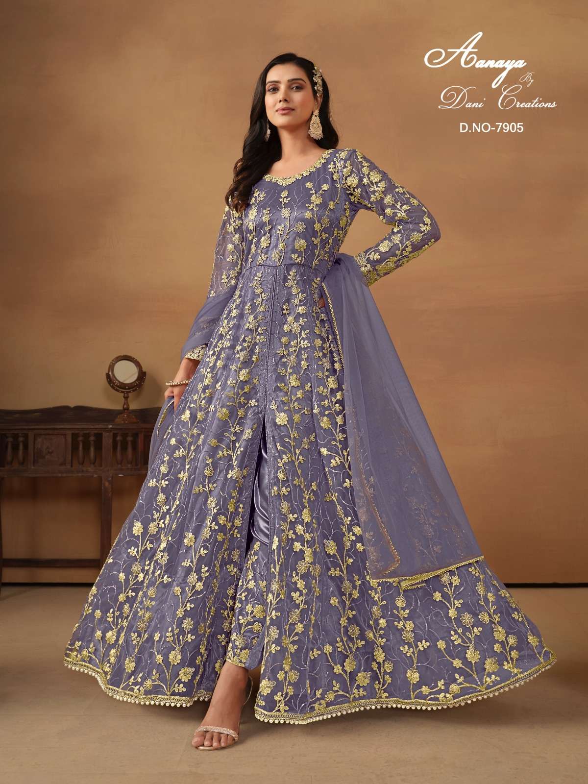 Aanaya Vol 179 7905 To7908 New Colors Wedding Wear Designer Dress Catalog Exporter view 4
