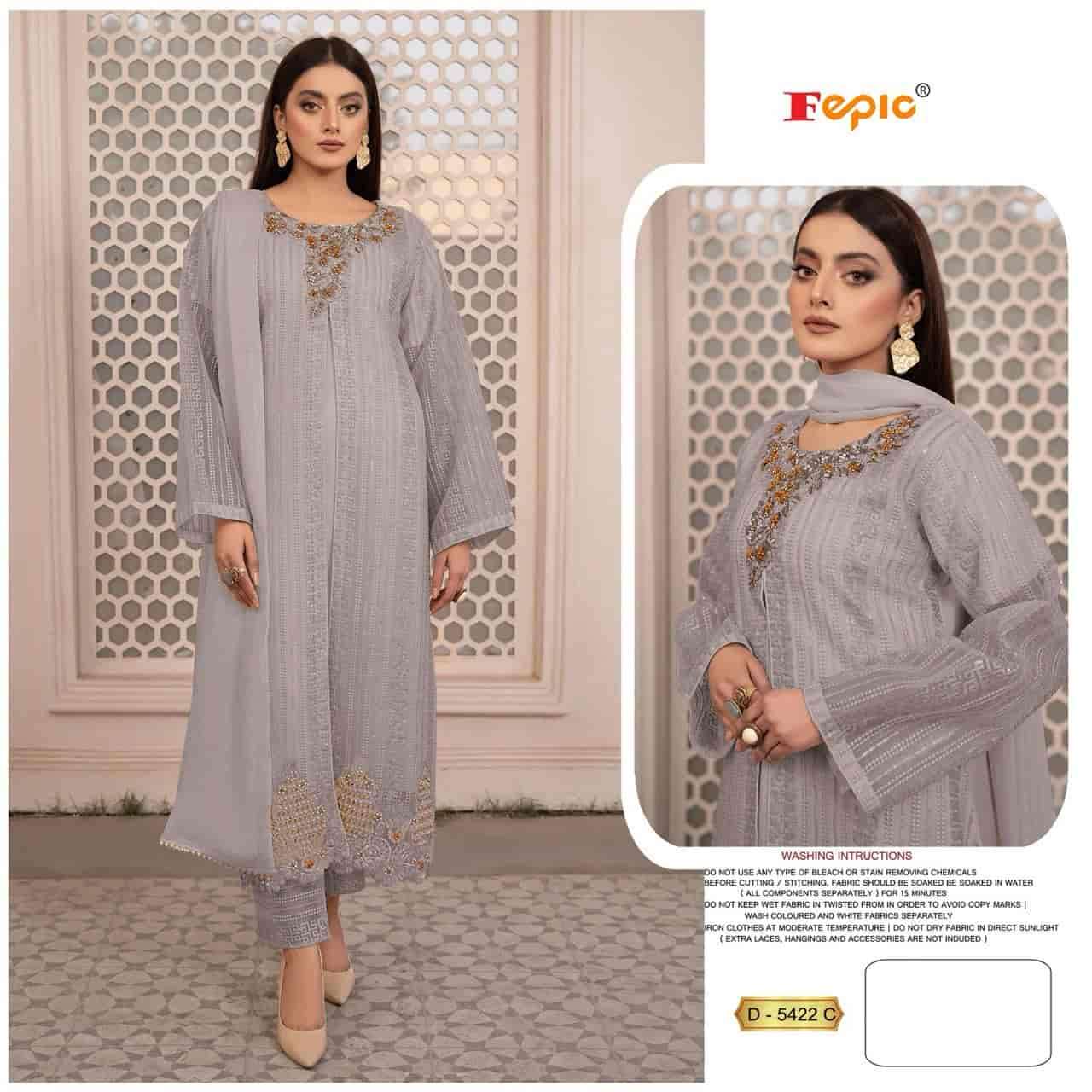 Fepic D 5422 Colors Pakistani Fancy Style Salwar Suit Online view 2