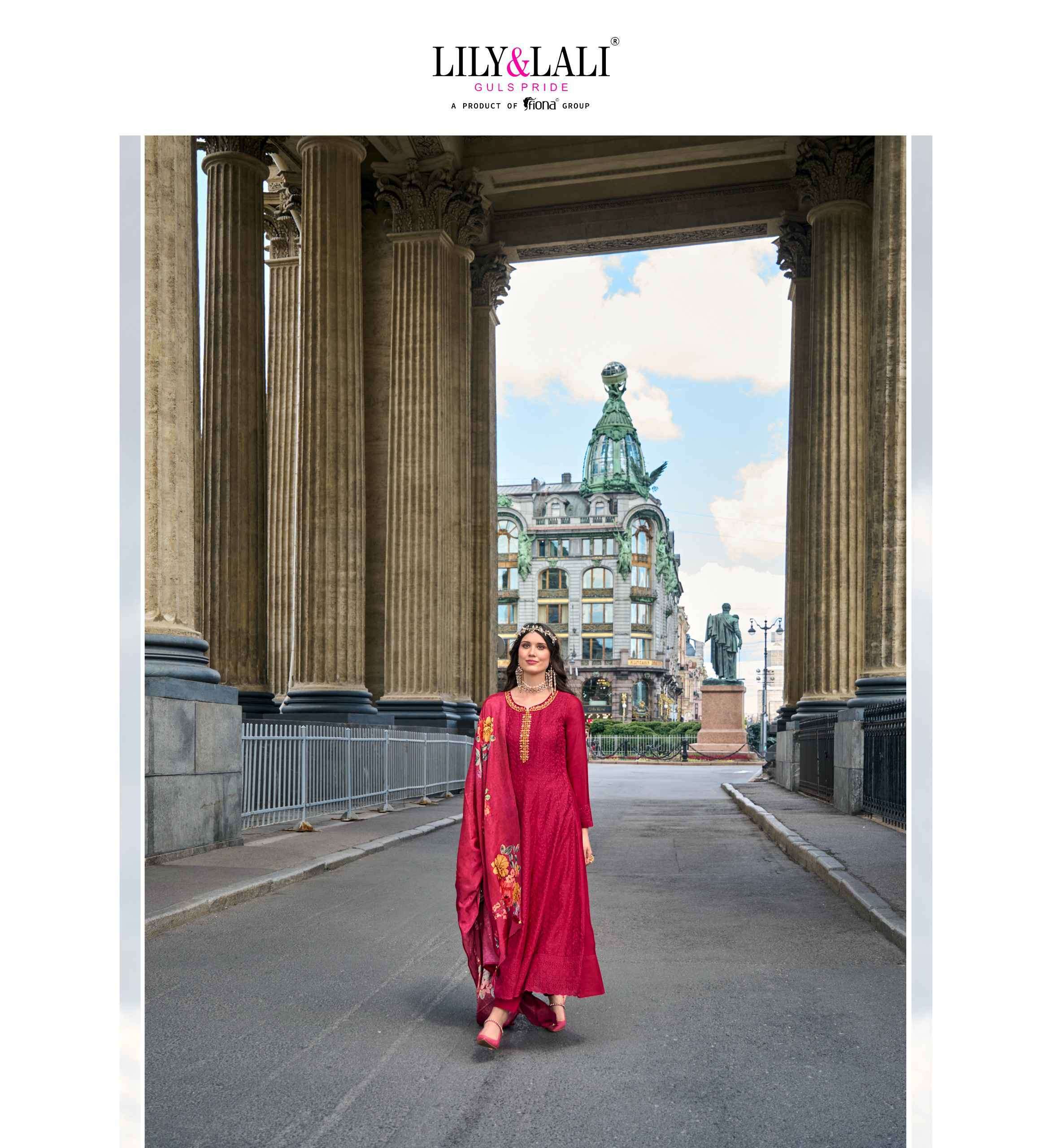 Lily And Lali Alamzeb Anarkali Pattern Premium Design Readymade Suit view 16