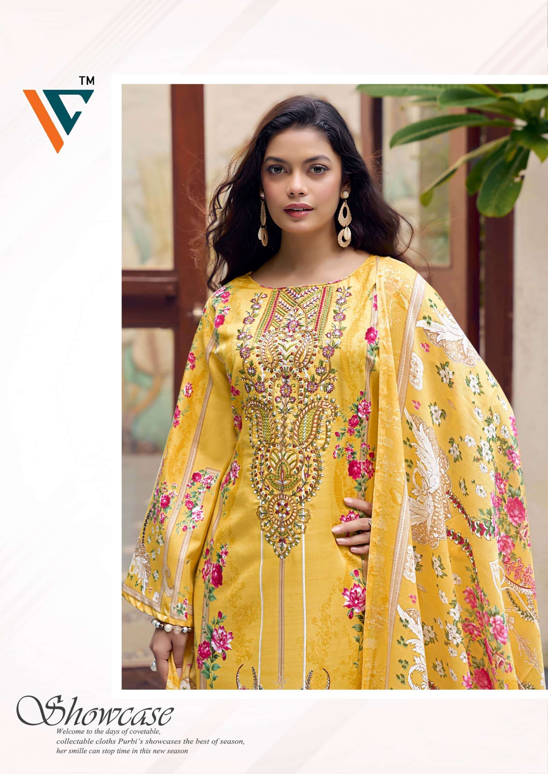 Vandana Fashion Madhubala Vol 2 Exclusive Karachi Cotton Suit view 14