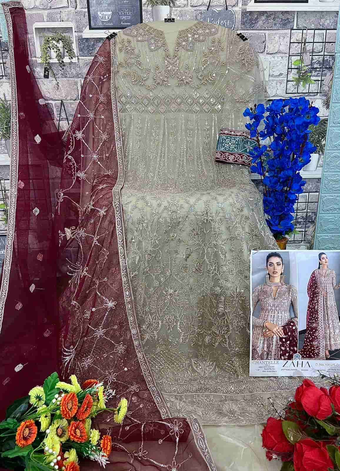 Zaha Chantelle Vol 4 10025 Hits Colors Party Wear Style Heavy Designer Suit Collection view 6