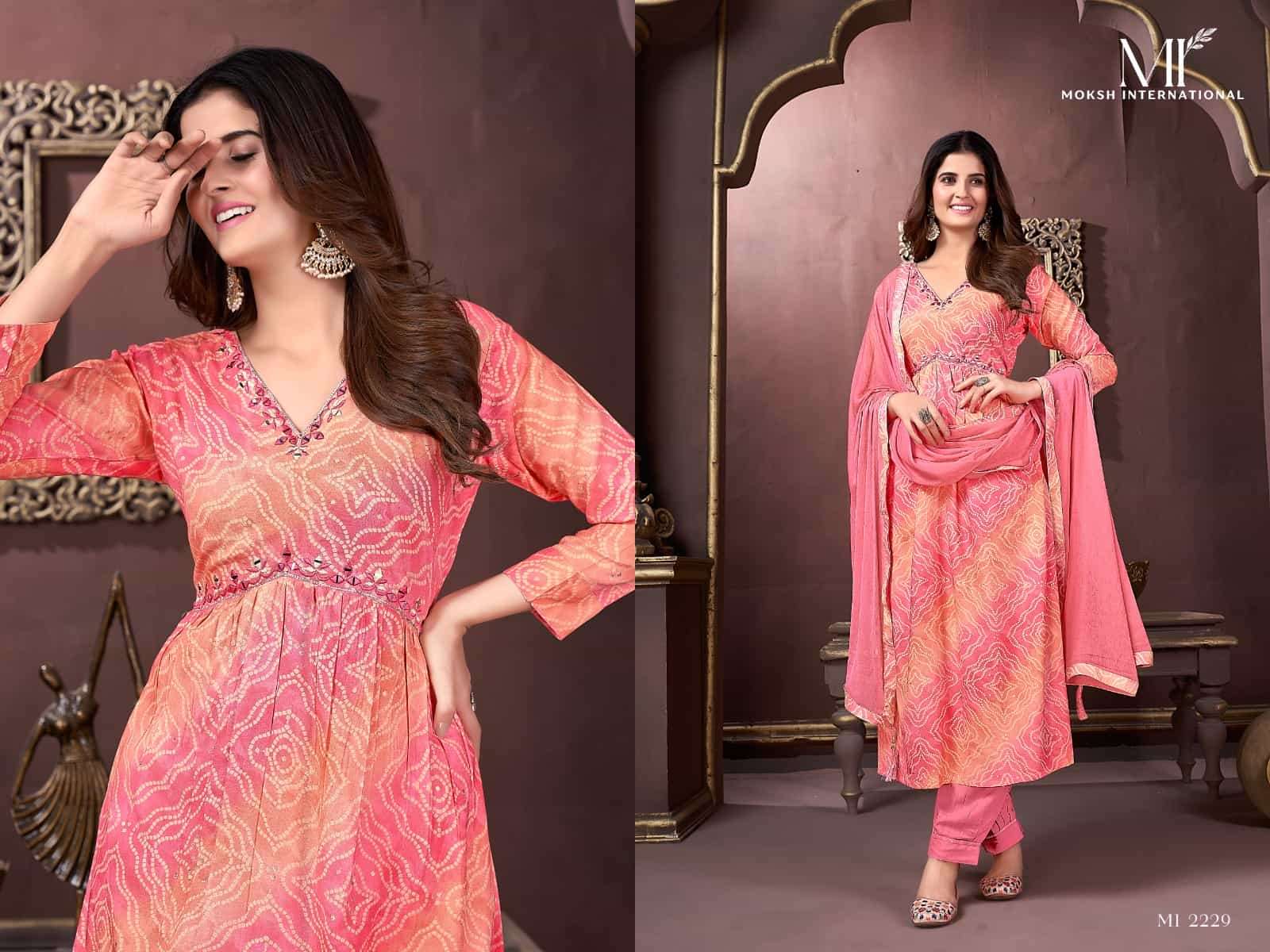 Moksh Afgani Alia Vol 2 Fancy Premium Designer alia Style Dress Buy Online view 4