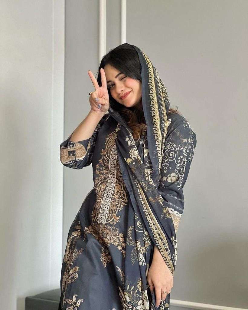 Shree Fabs Pakistani Cotton Dress view 3