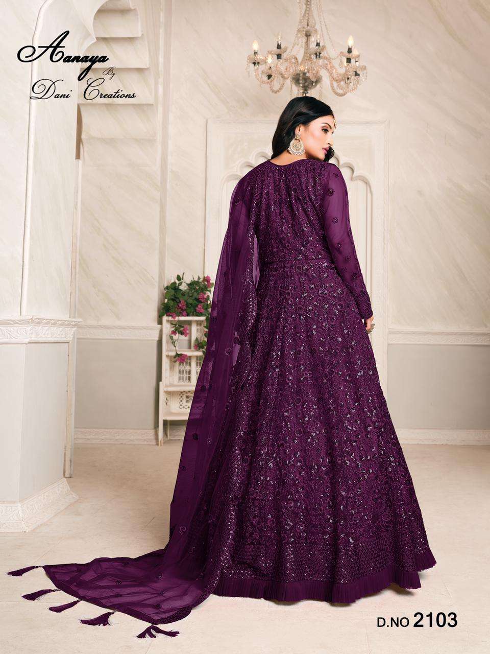 Aanaya Vol 121 Designer Fancy Anarkali Rate view 10