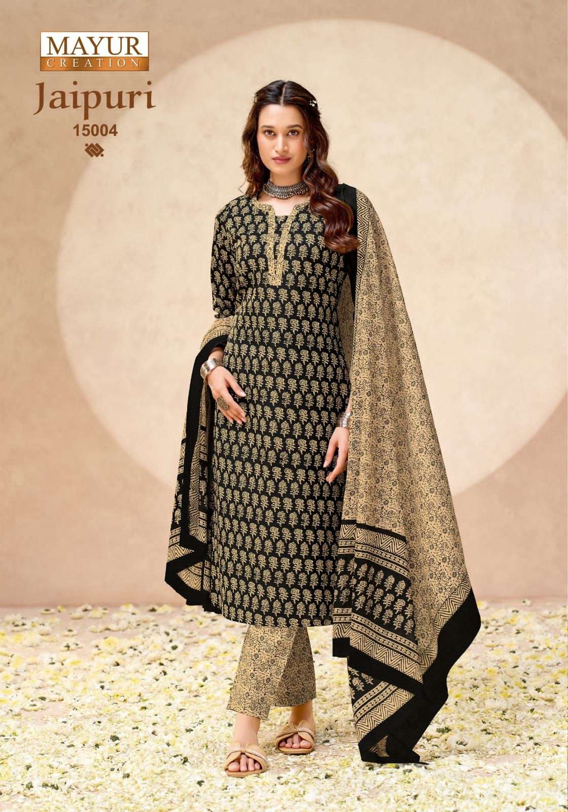 Mayur Jaipuri Vol 15 Premium Wear Cotton Dress Material view 9