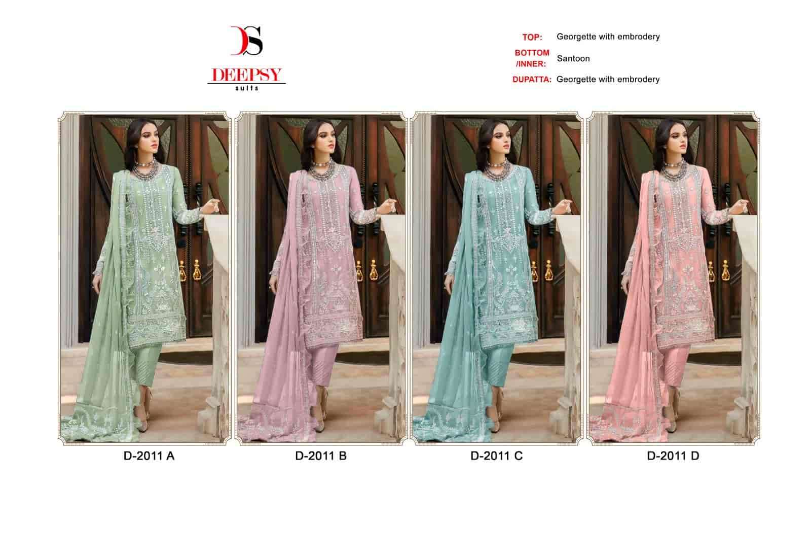 Deepsy D 2011 Designer Pakistani Salwar Suit view 4