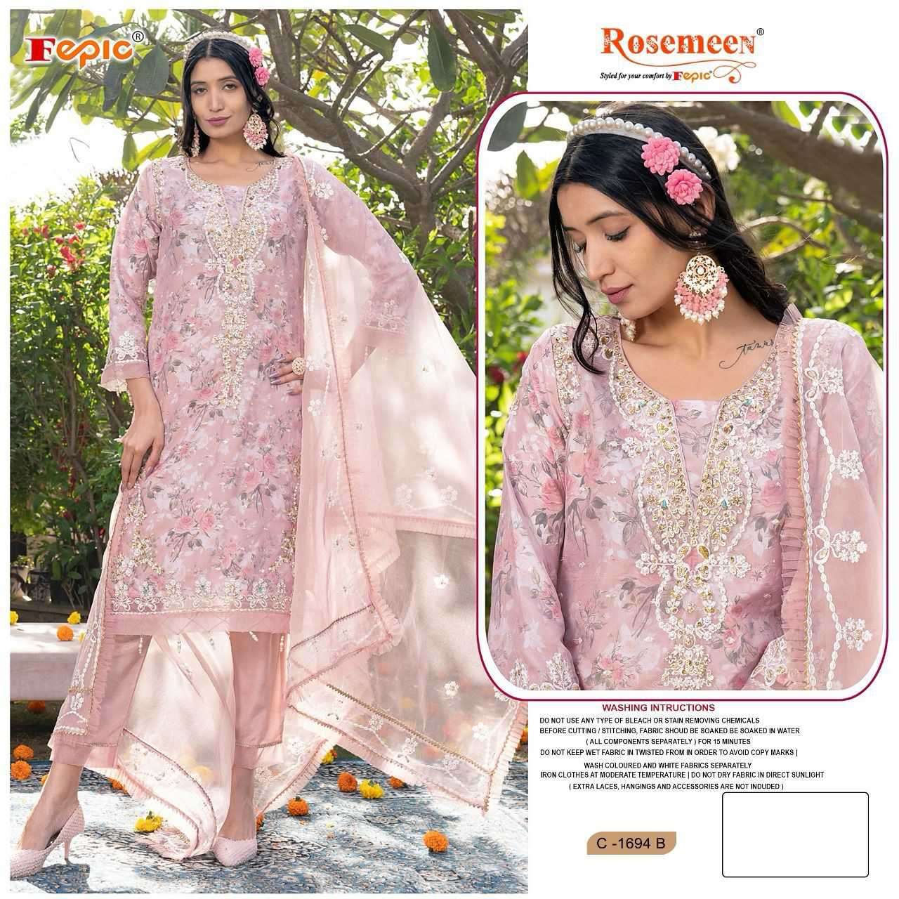 Fepic C 1694 B Designer Pakistani Dress view 2