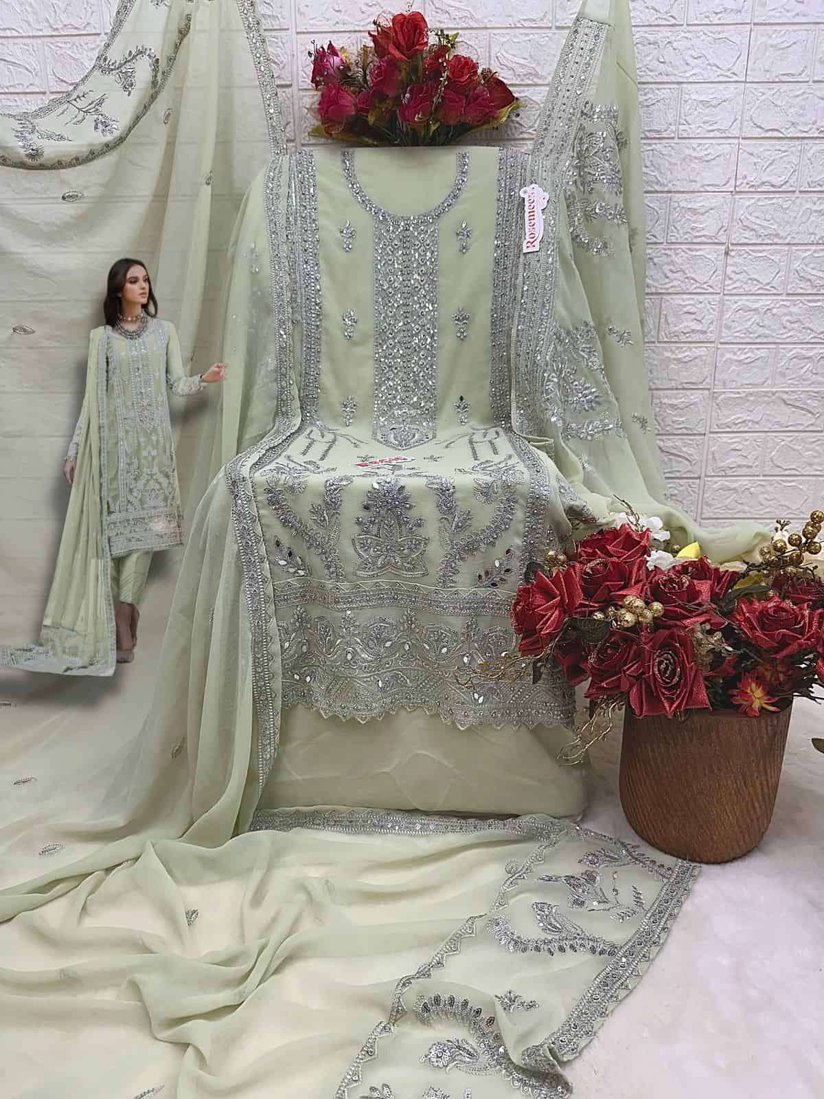 Fepic D 5424 Colors Pakistani Party Wear Style Designer Pakistani Salwar Suit Wholesalers view 7
