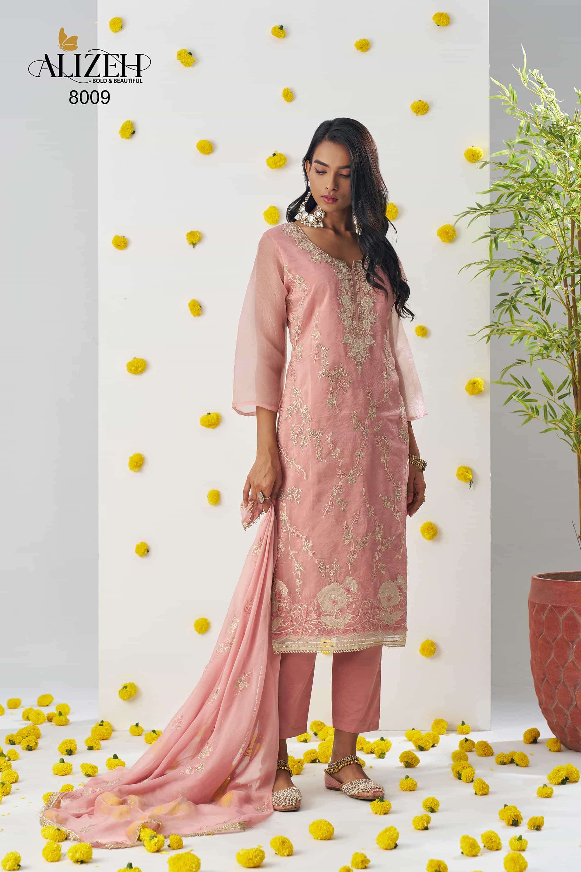 Alizeh Raag 4 Colors Pakistani Salwar Suit Collection At Price view 22