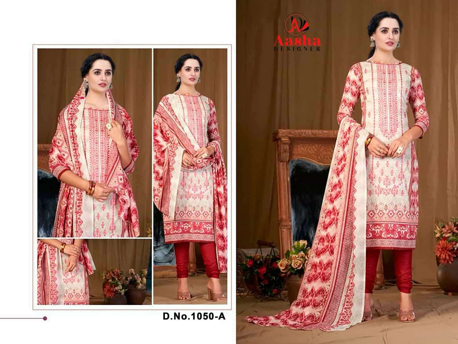 Harsha Vol 3 Embroidered Cotton Salwar Suit view 5