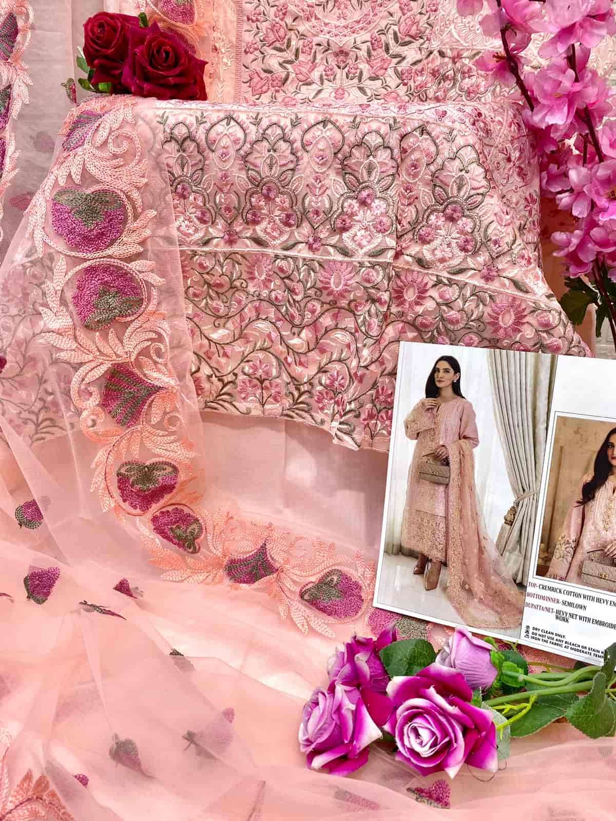 Mushq M-230 Cotton Embroidered Salwar Suit view 3