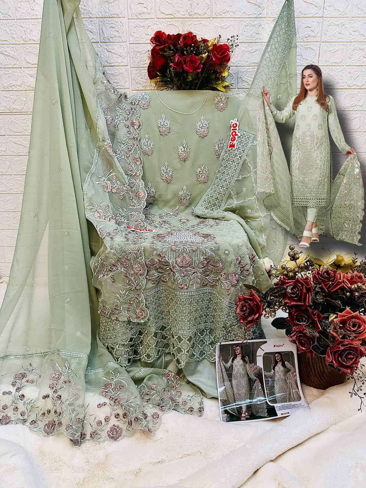 Fepic D 5248 Colors Pakistani Festive Wear Salwar Suit Wholasaler view 2
