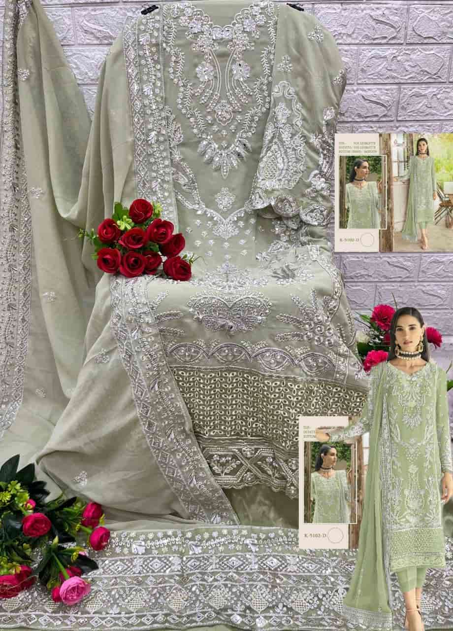 Shree Fabs K 5102 Colors Pakistani Heavy Designer Georgette Salwar Suit Wholesalers view 9