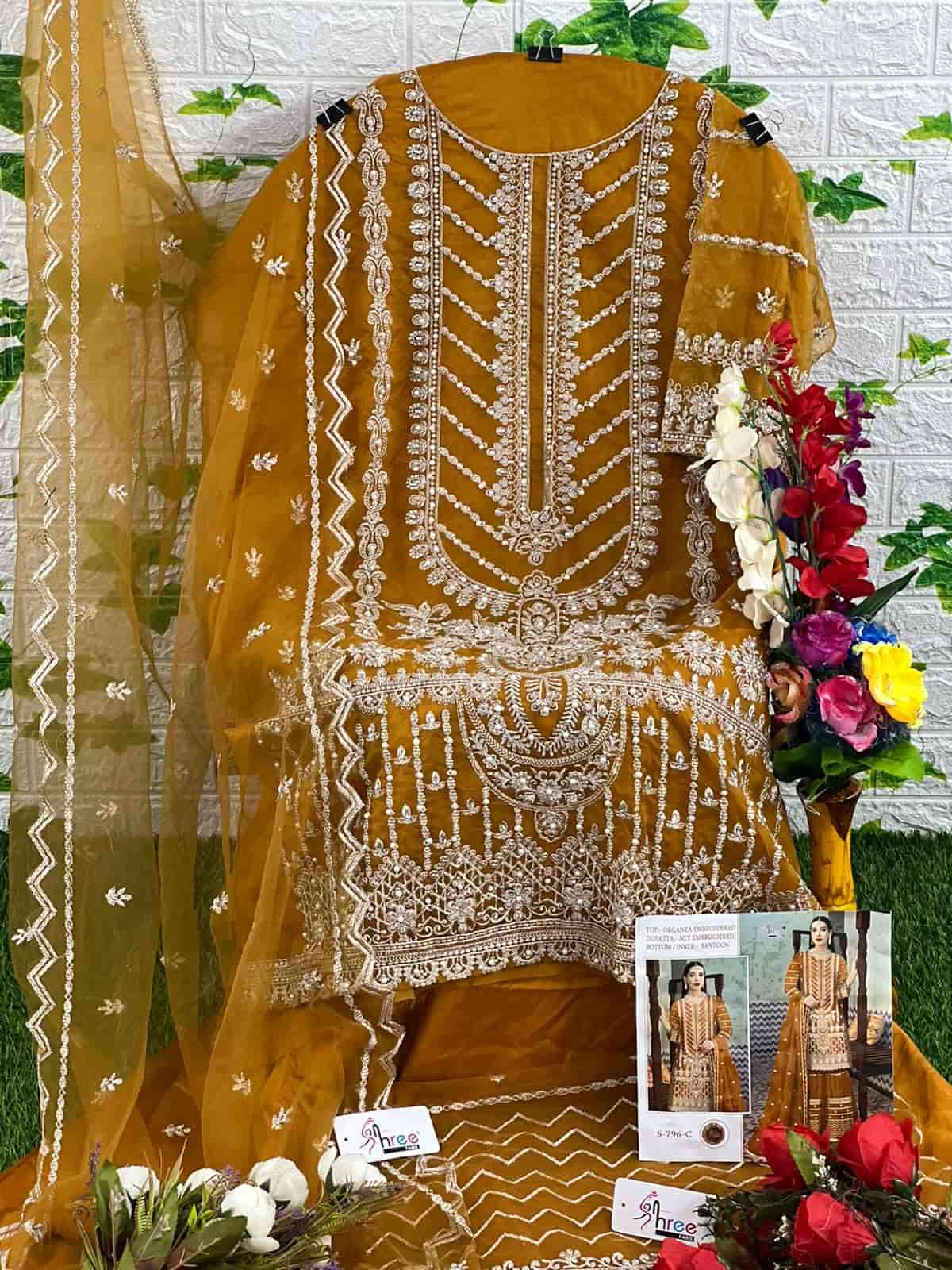 Shree Fabs S 796 Colors Pakistani Exclusive Designer Wedding Wear Suit Wholesalers view 8