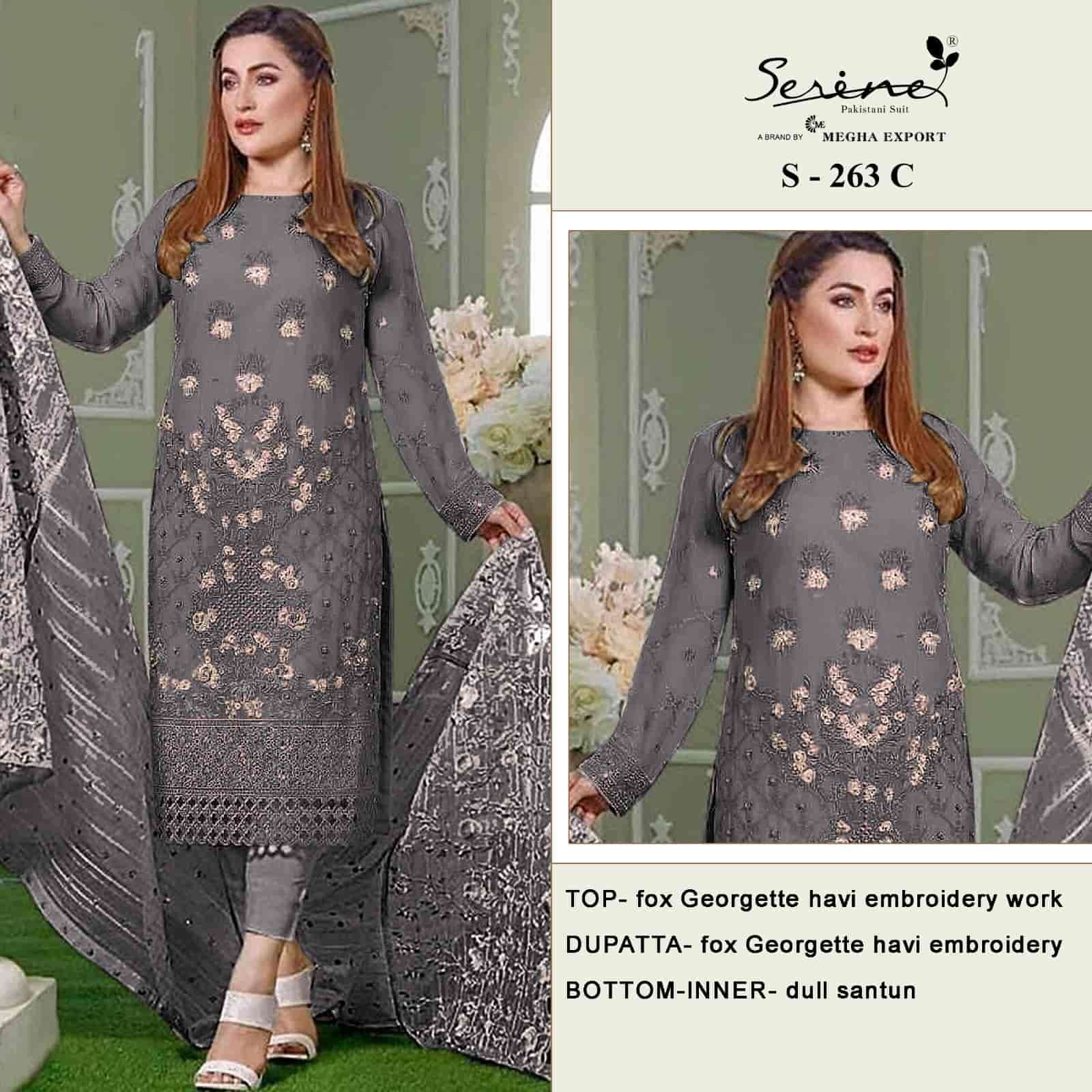 Serine S 263 C Exclusive Embroidered Designer Party Wear Dress view 2
