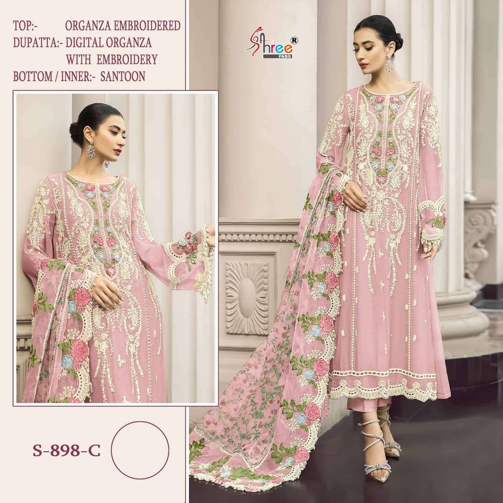 Shree Fabs S 898 Colors Festive Wear Style Designer Pakistani Salwar Suit Wholesalers view 6