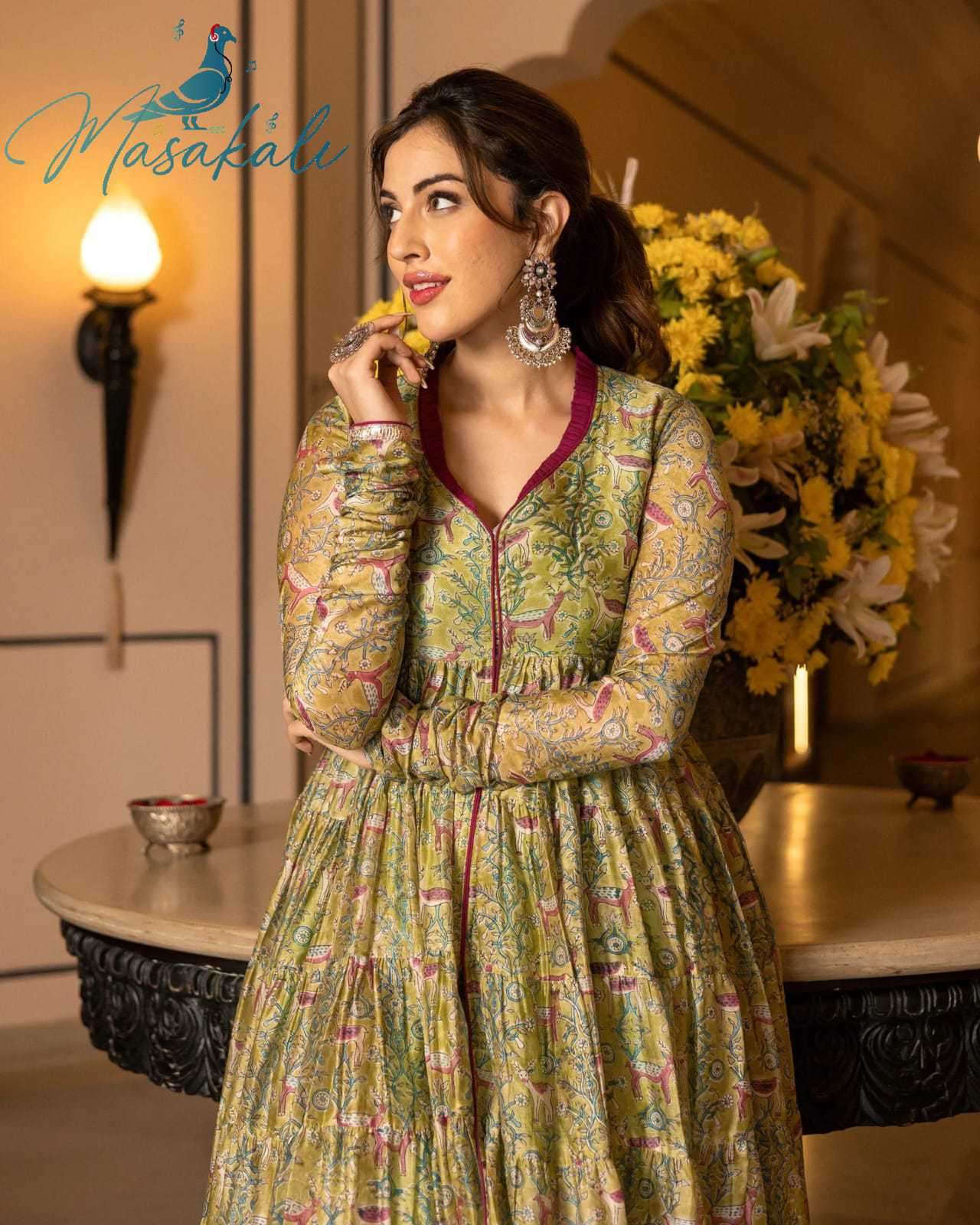 Masakali Vol 1 Latest Style Frill Designs 3 Piece Suit New Arrivals view 5