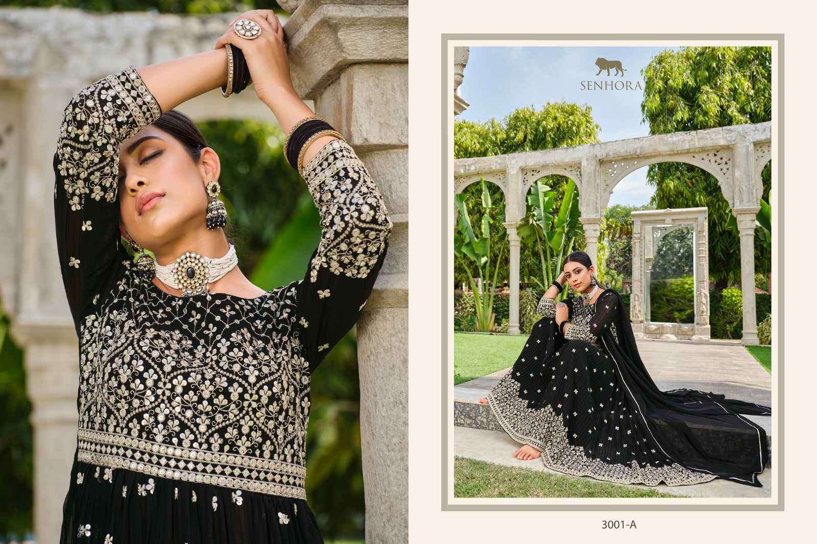 Senhora Rumana 3001 Colors Designer Nayra Style Dress Festive Collection view 2