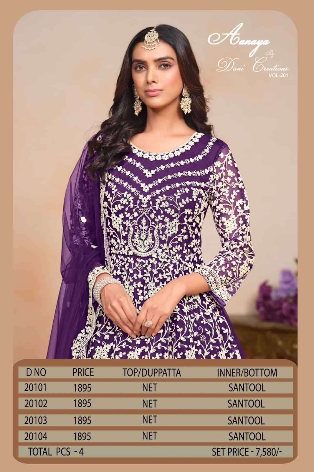 Twisha Aanaya Vol 201 Exclusive Heavy Designer Party Wear Gowns Collection view 10