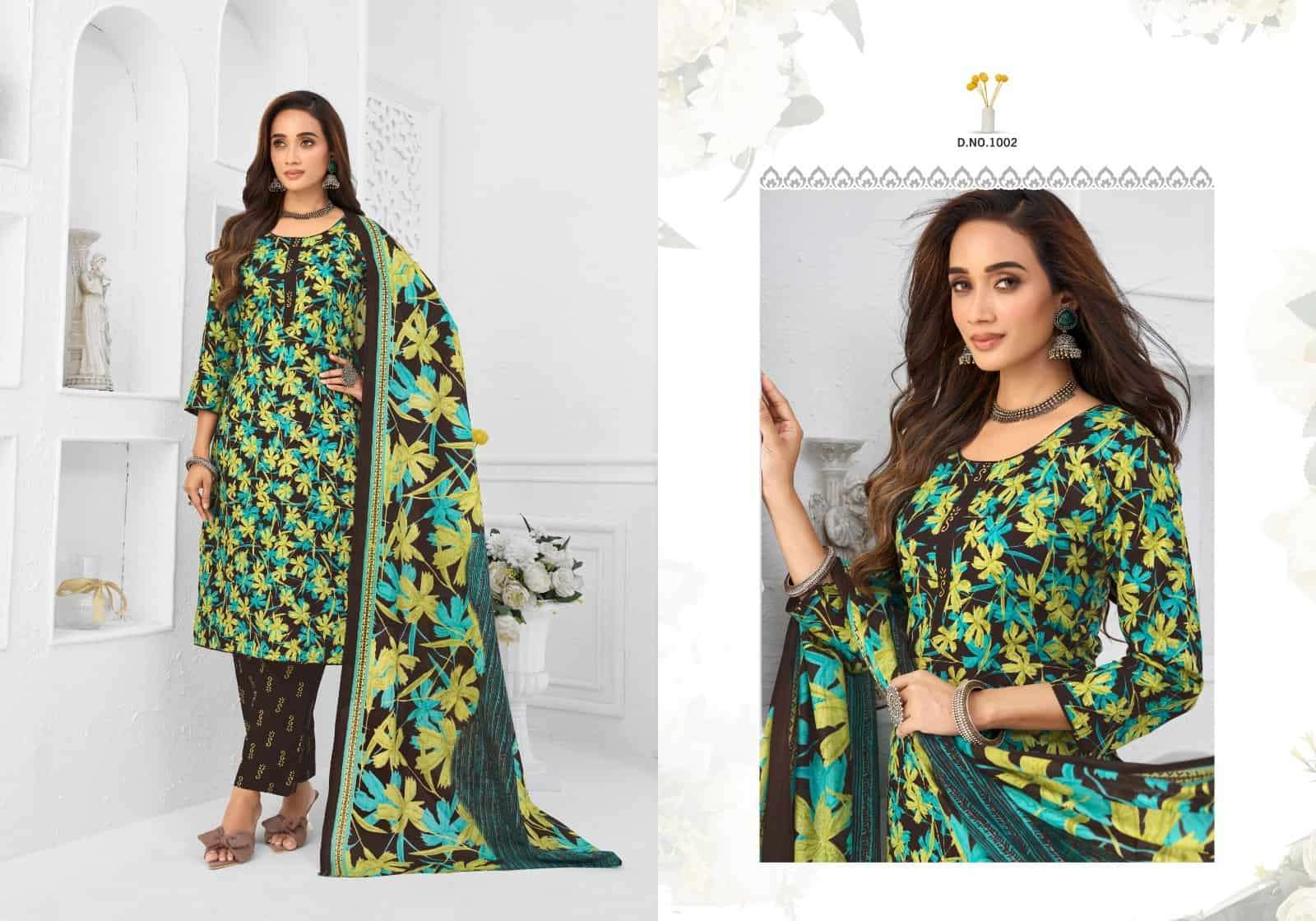 Darmi Vaani Vol 2 Pure Cotton Dress Material Best view 2