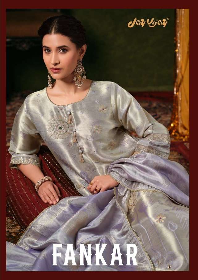 Jay Vijay Fankar Partywear Jacquard Suit view 7