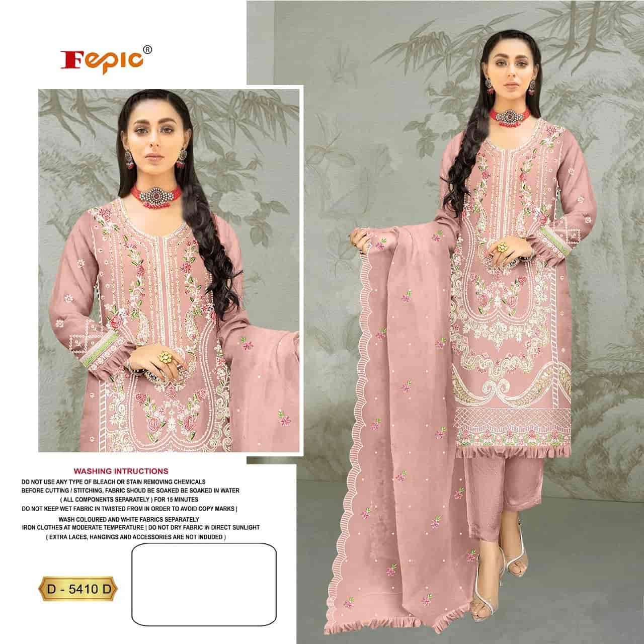 Fepic D 5410 Colors Pakistani Style Designer Suit Online Wholasaler view 7