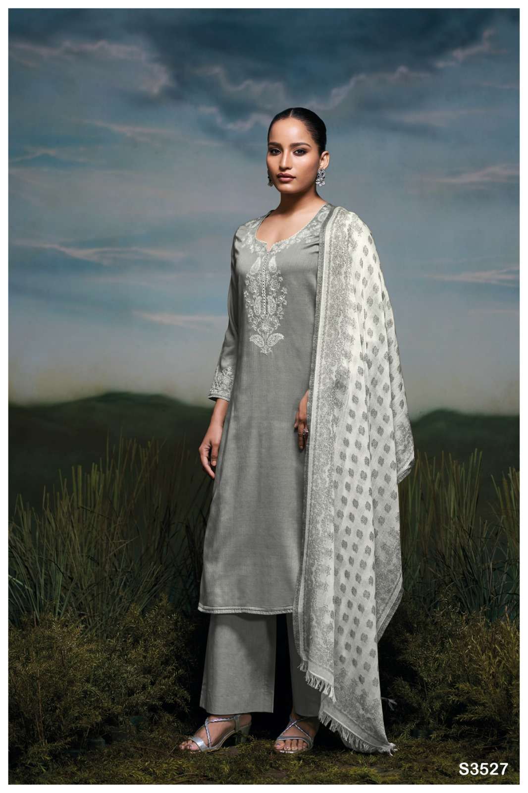Ganga Fashion Obehi 3527 Exclusive Latest Cotton Suit Collection view 3