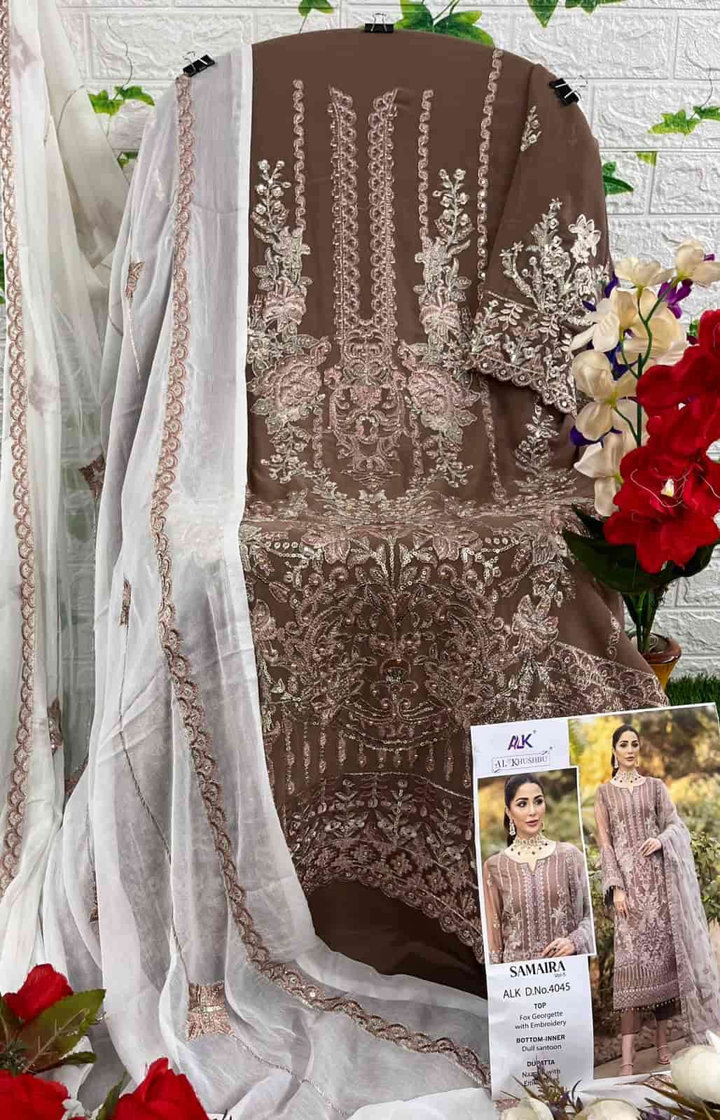 Al Khushbu Samaira Vol 5 Designer Work Pakistani Dress view 11