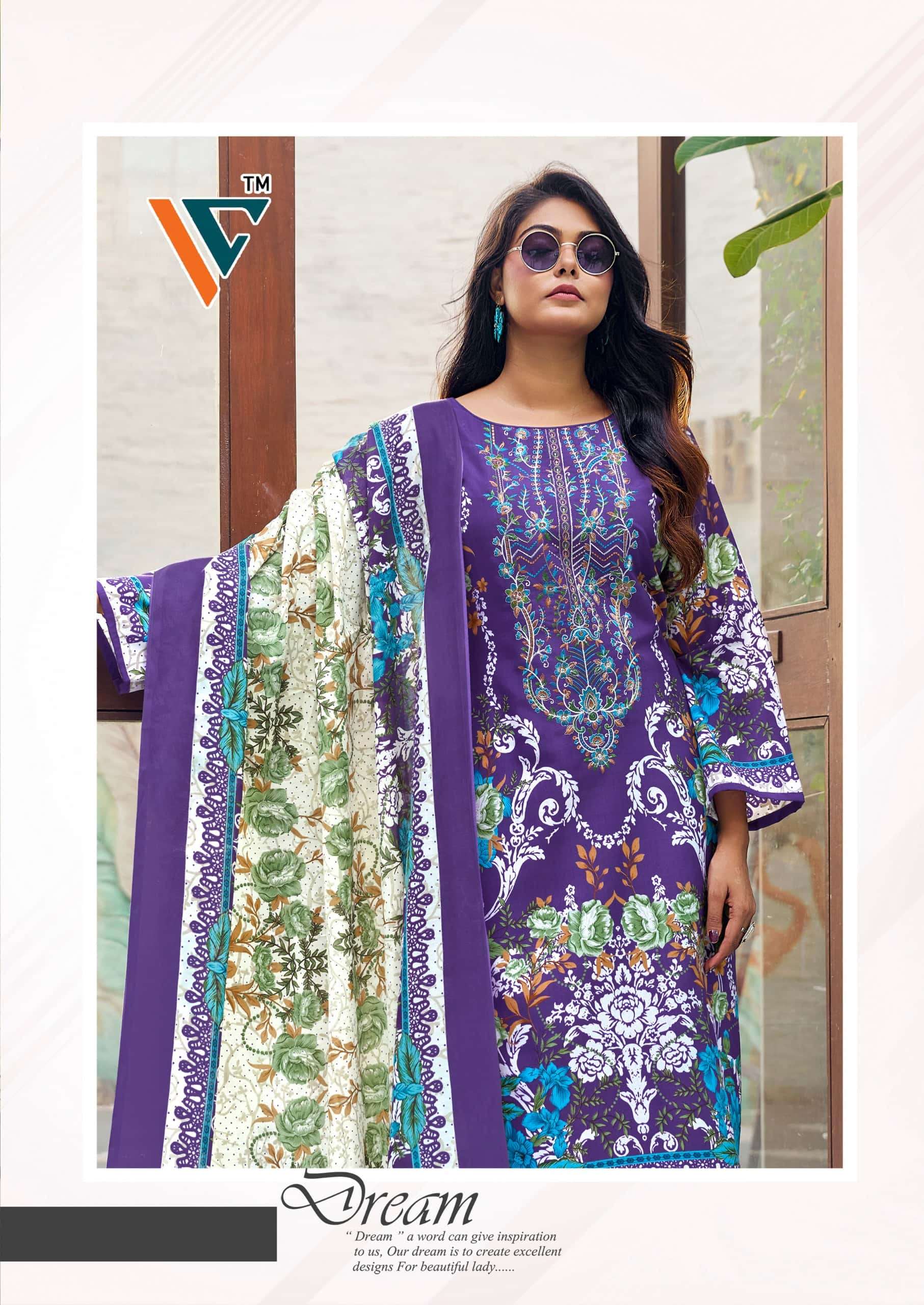 Vandana Fashion Madhubala Vol 2 Exclusive Karachi Cotton Suit view 9