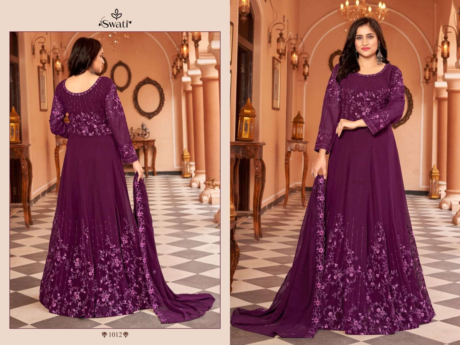 Swagat Swati 1009 To 1012 Designer Partywear Dress Latest New Collection view 15