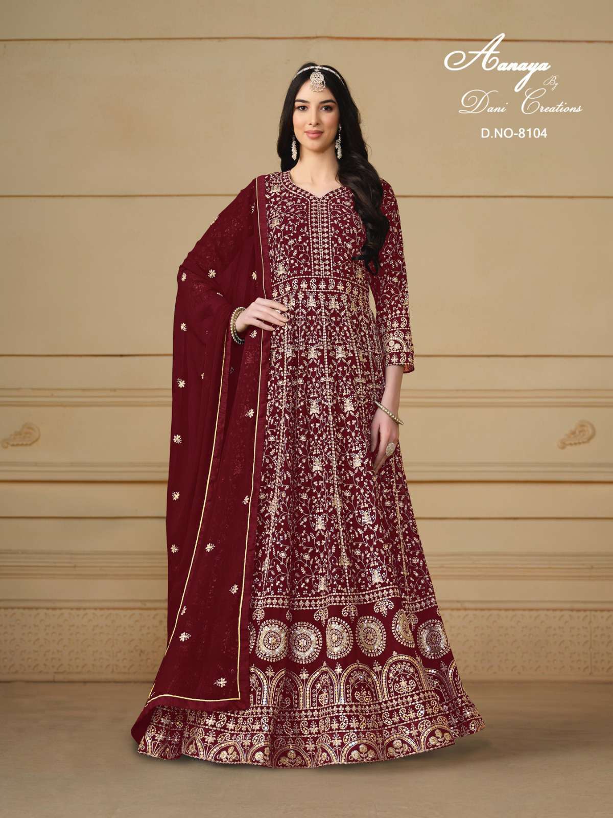 Aanaya Vol 181 8101 To 8104 Designer Anarkali Style Wedding Dress view 6