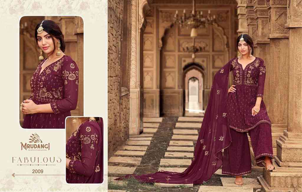 Mrudangi Gulabo 2009 To 2013 Party Wear Gharara Designer Dress view 11