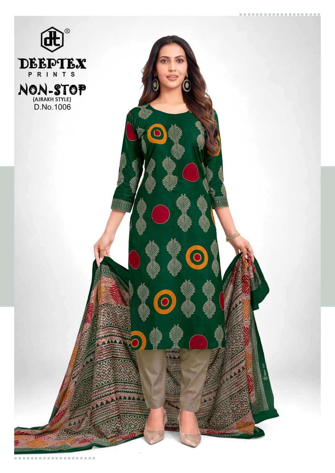 Deeptex Non Stop Vol 1 Pure Cotton Dress Material view 6