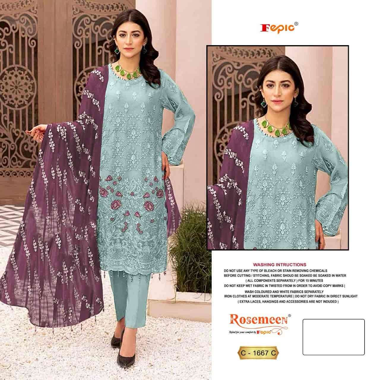 Fepic C 1667 Colors Festive Wear Style Designer Pakistani Salwar Suit Online view 3