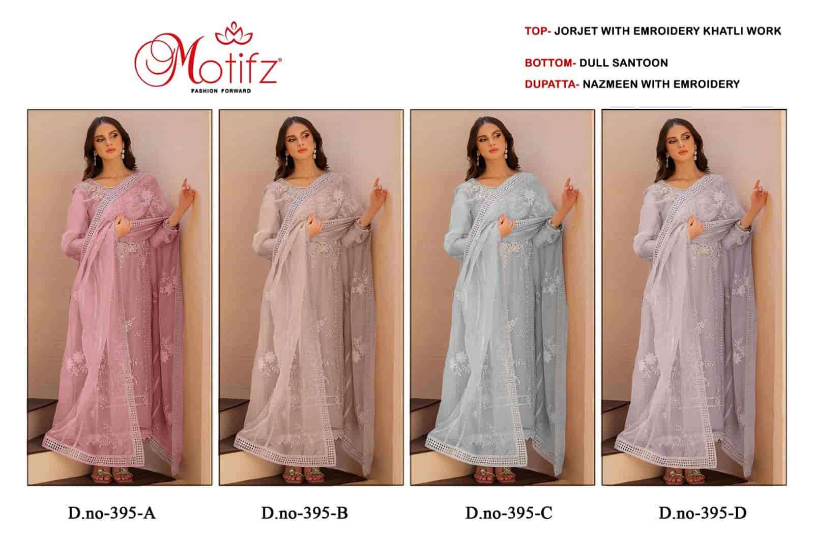 Motifz 395 Colors Pakistani Festive Wear Style Latest Designer Salwar Suit Exporter view 5