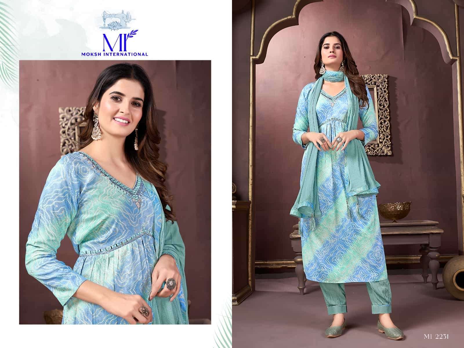 Moksh Afgani Alia Vol 2 Fancy Premium Designer alia Style Dress Buy Online view 6
