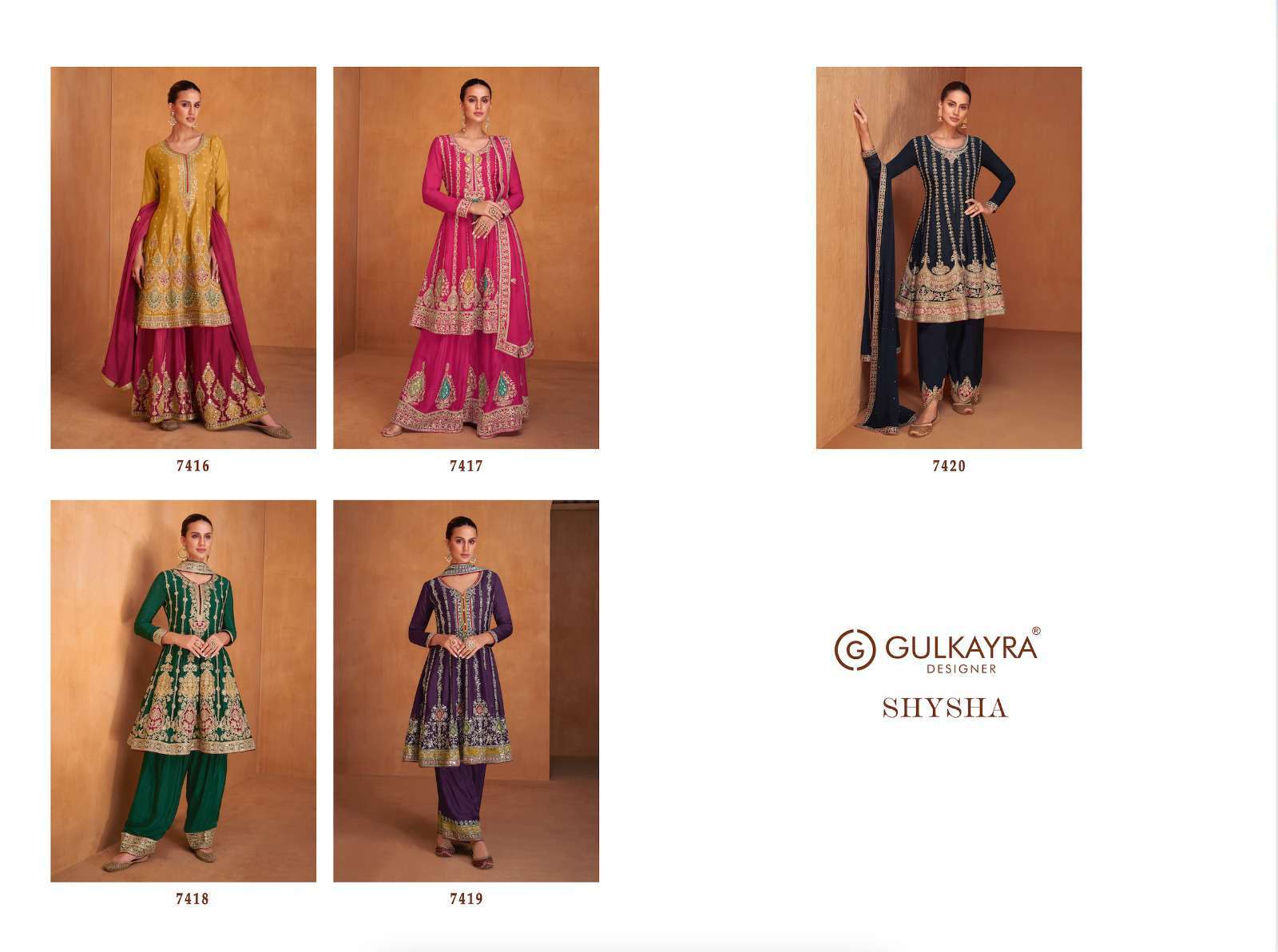 Gulkayra Shysha Festive Wear Fancy Designer Dress Readymade Collection view 2