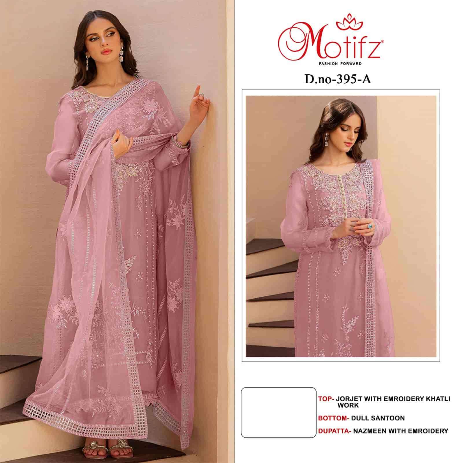 Motifz 395 Colors Pakistani Festive Wear Style Latest Designer Salwar Suit Exporter view 3