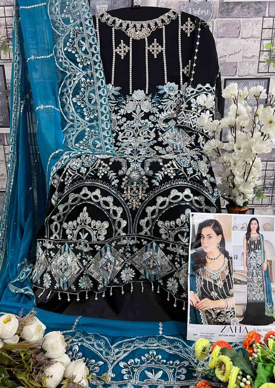 Zaha Khushbu 10227 Georgette Salwar Suit view 2