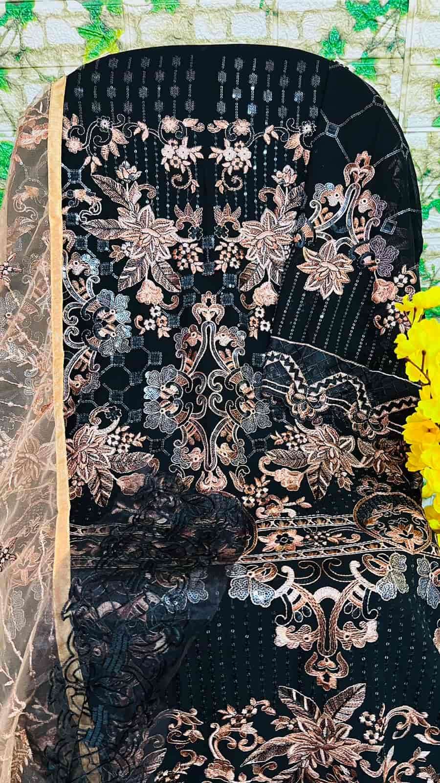 Simra Festive Georgette Embroidered Salwar Suit view 9