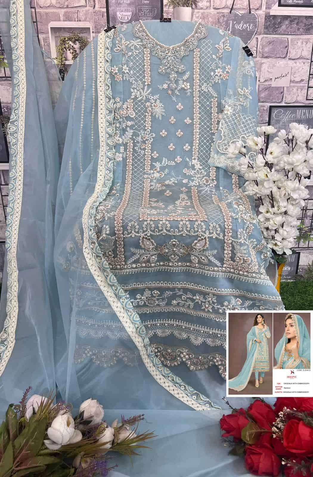 Deepsy D 2046 Colors Exclusive Heavy Designer Style Pakistani Suit Collection view 9
