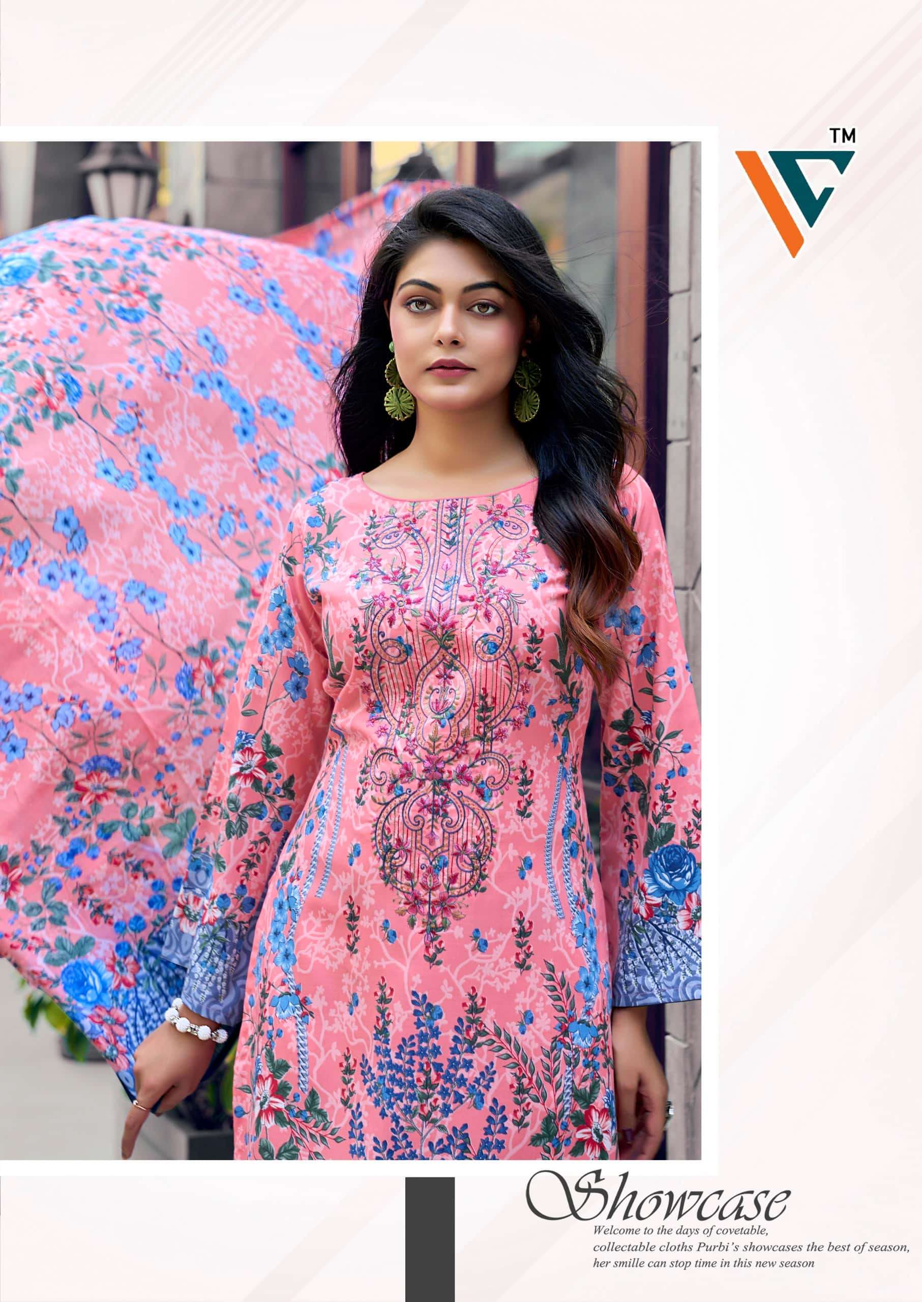 Vandana Fashion Madhubala Vol 2 Exclusive Karachi Cotton Suit view 17