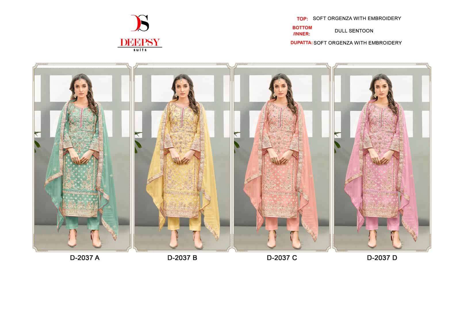 Deepsy D 2037 Colors Festive Wear Style Latest Designer Pakistani Suit Wholesalers view 5