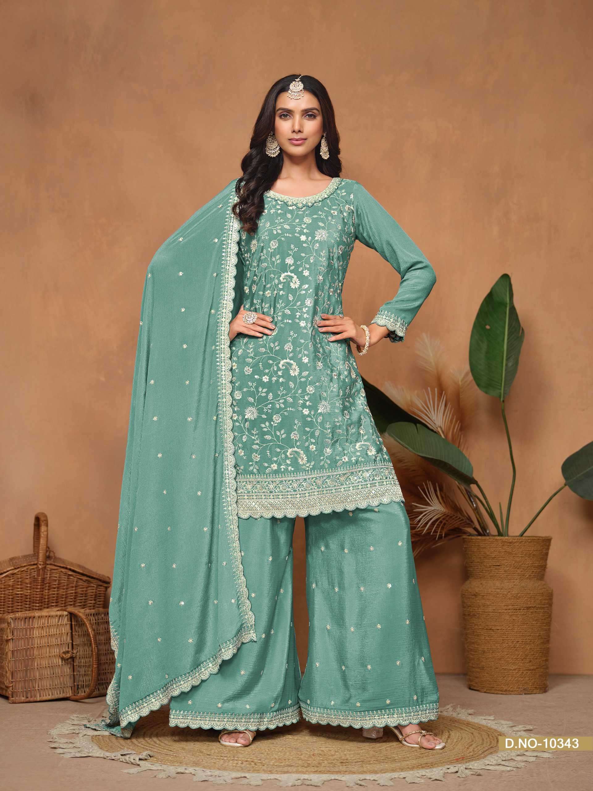 Anjubaa Vol 34 10341 To 10344 Series Suit view 4
