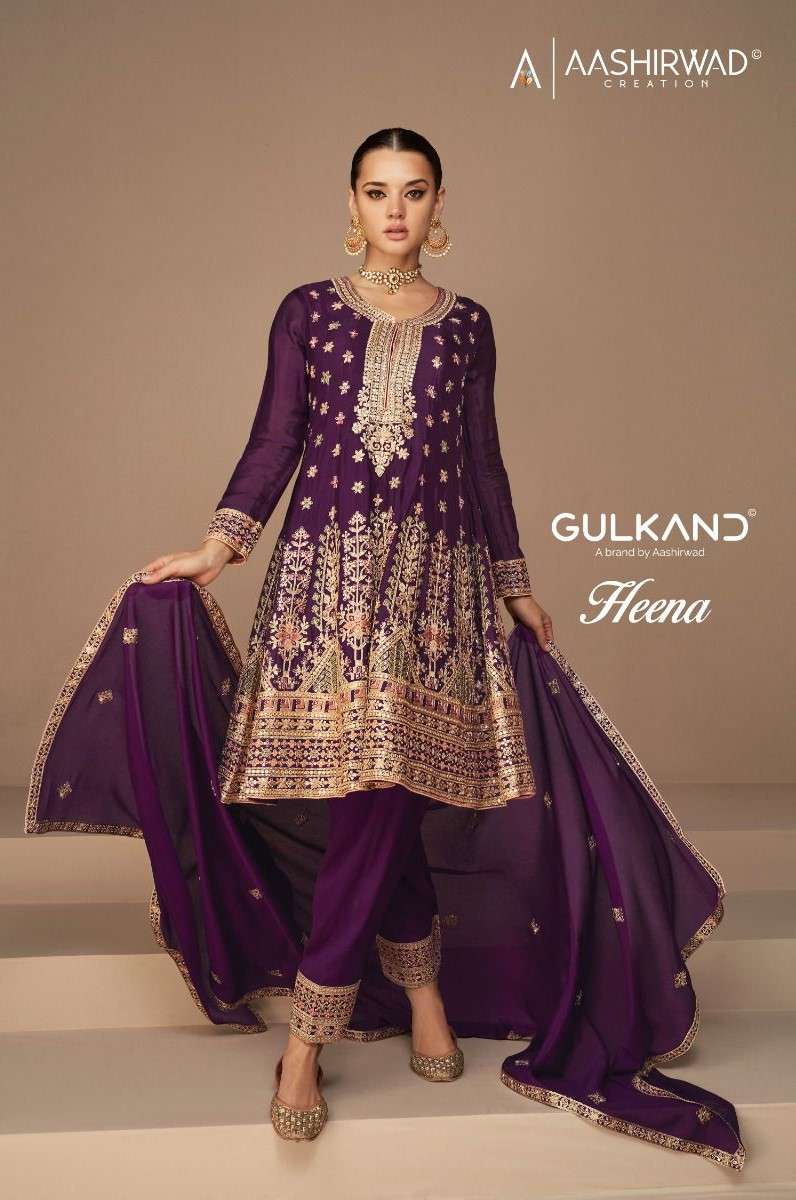Aashirwad gulkand heena Exclusive Party Wear Readymade Dress Collection