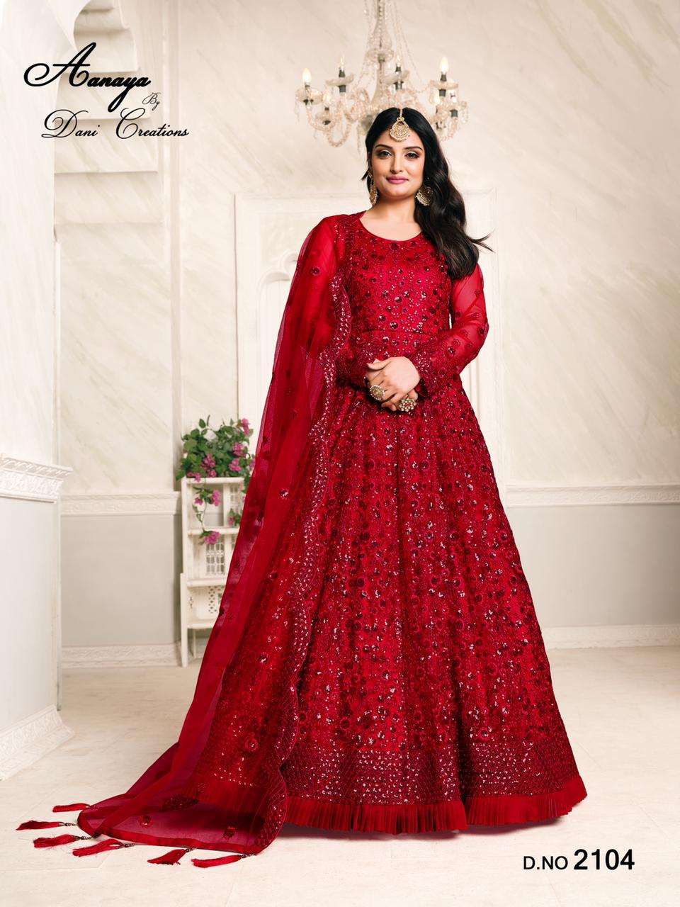 Aanaya Vol 121 Designer Fancy Anarkali Rate view 11