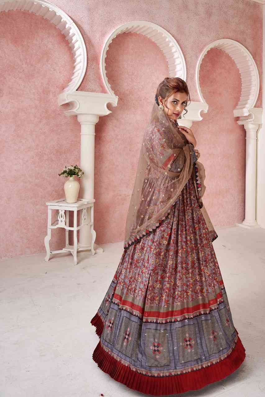 Alfaaz Kimaya Partywear Silk Gown Collection New Catalog view 14