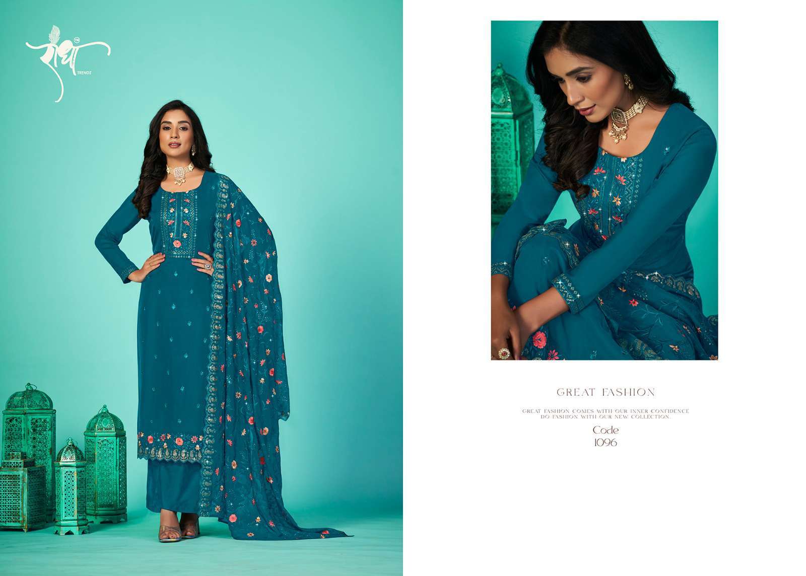 Radha Trends Bandhan Festive Collection Straight Designs Suit view 10
