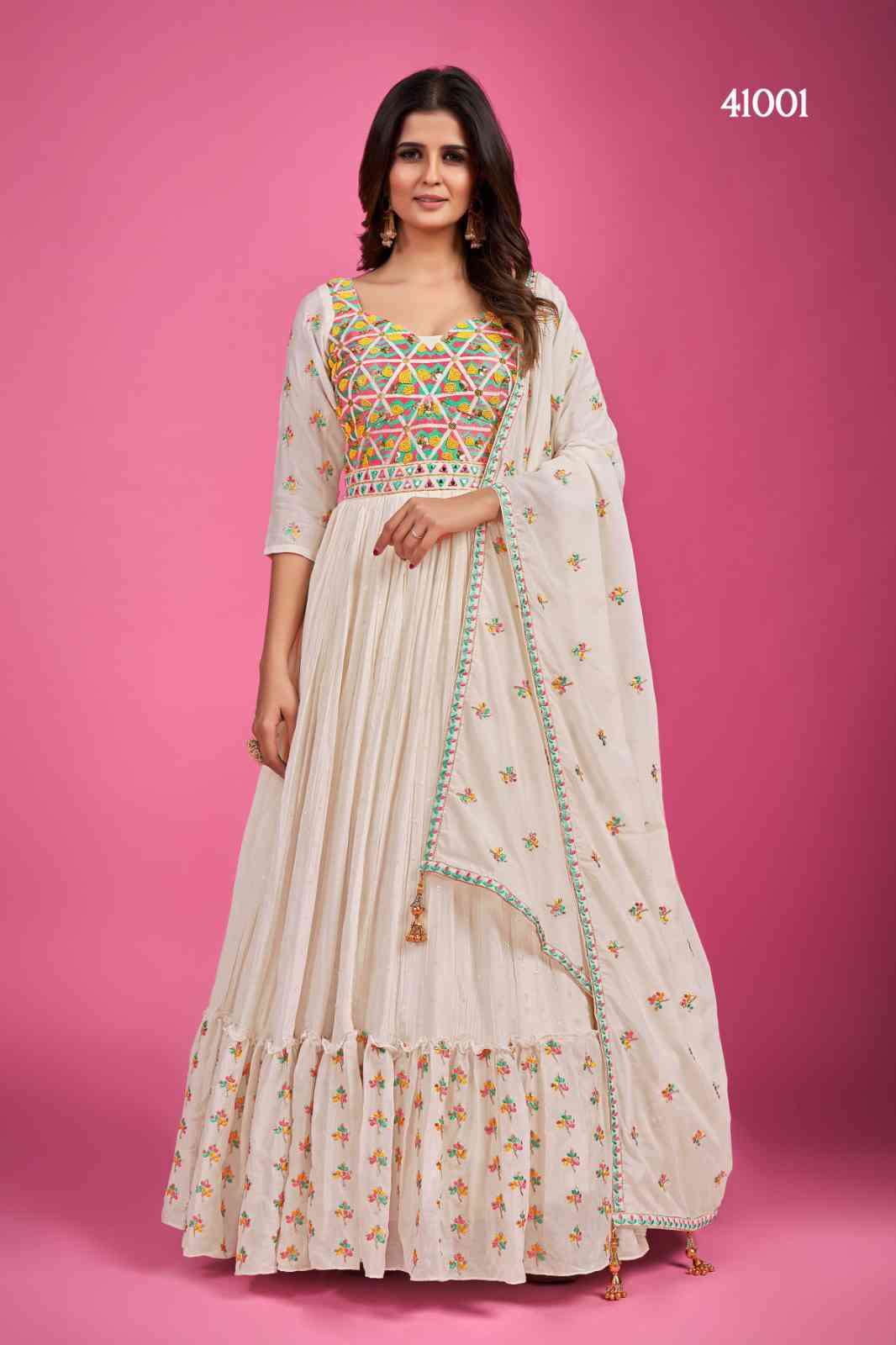 Arya Designs Zoya Vol 1 Designer Flair Party Wear Gown New Catalog view 4